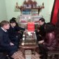 Các đồng chí lãnh đạo huyện tổ chức đi thăm và tặng quà tại các nhà thờ giáo sứ, chùa thanh vân, các gia đình chính sách có hoàn cảnh khó khăn nhân dịp tết nguyên đán giáp thìn năm 2024